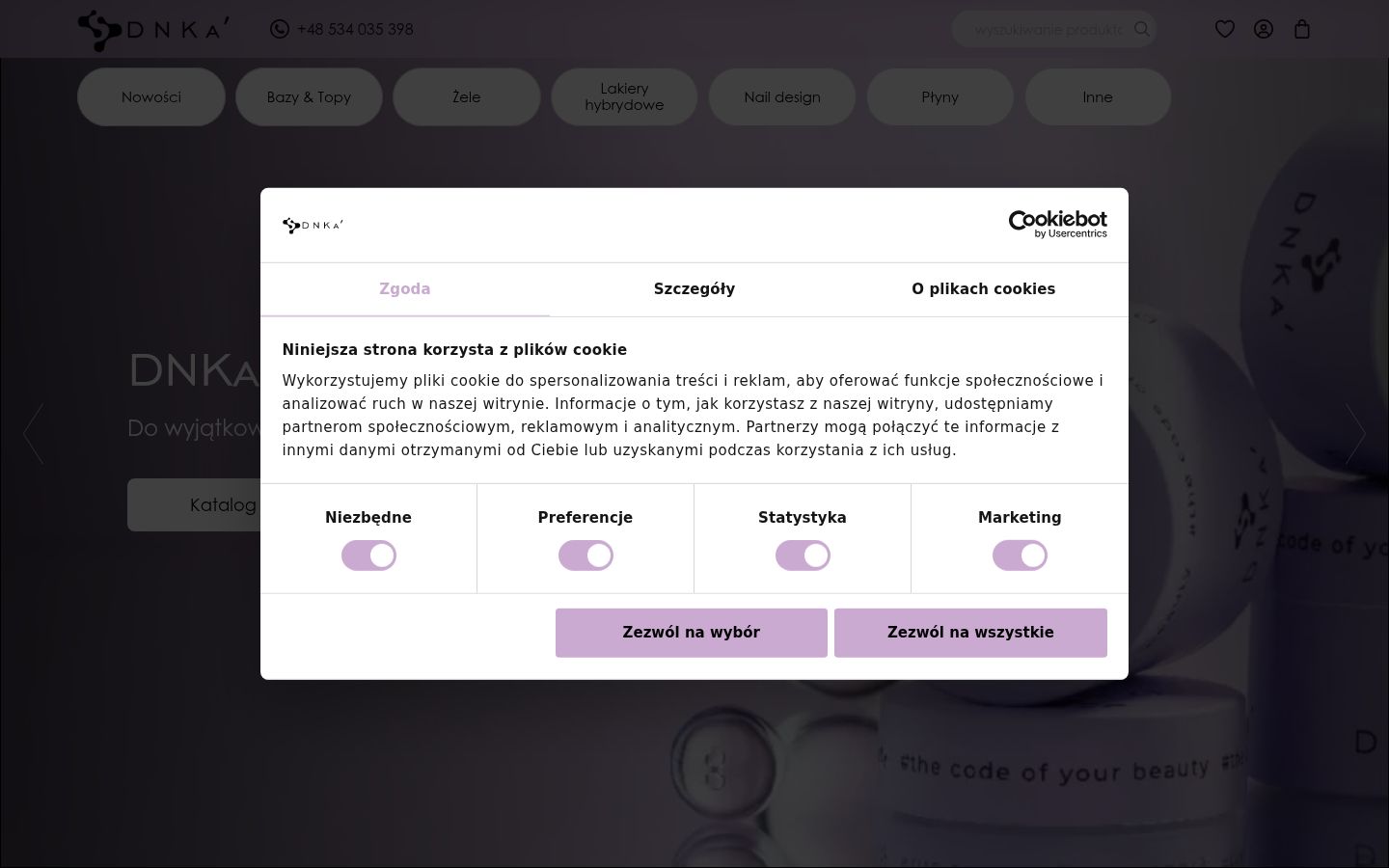 Sutikimo reklamjuostės, rodytos prieš bet kokią sąveiką, ekrano kopija