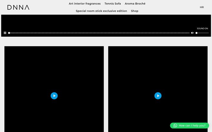 Screenshot of dnna.eu