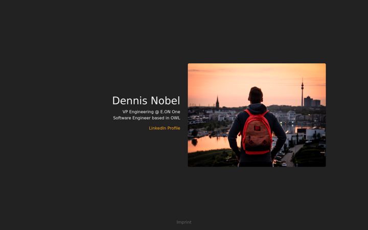 Screenshot of dnobel.de