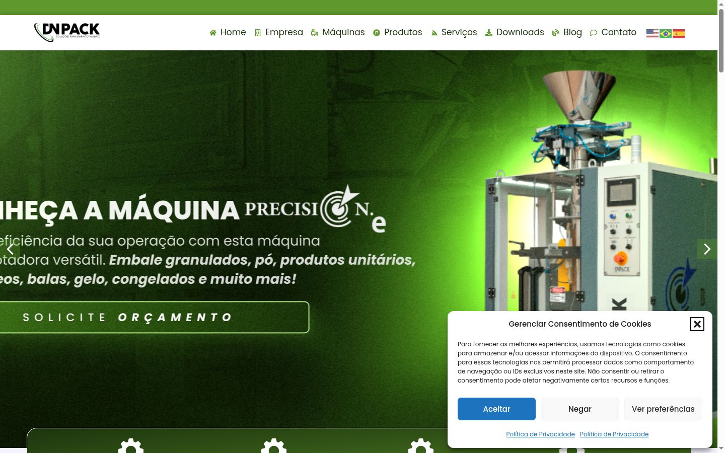 Screenshot tal-banner tal-kunsens muri qabel kwalunkwe interazzjoni