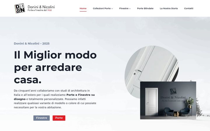 Screenshot of dnporte.it