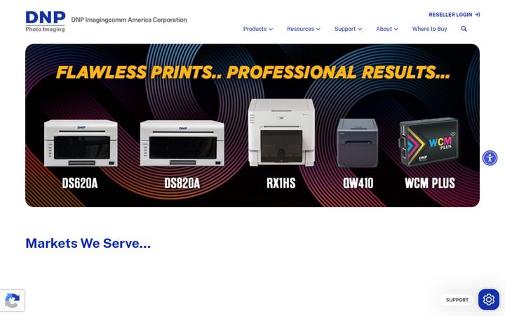 Screenshot of dnpphoto.com