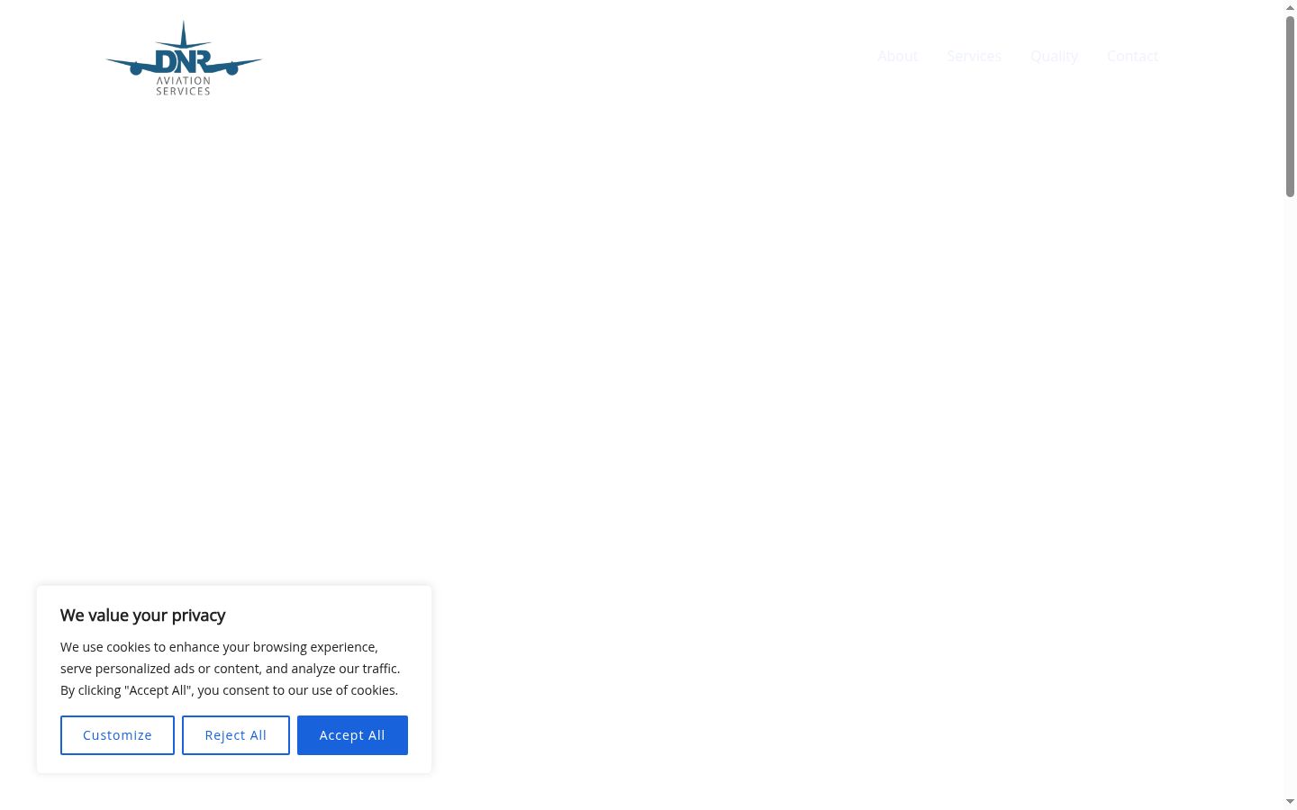Screenshot tal-banner tal-kunsens muri qabel kwalunkwe interazzjoni