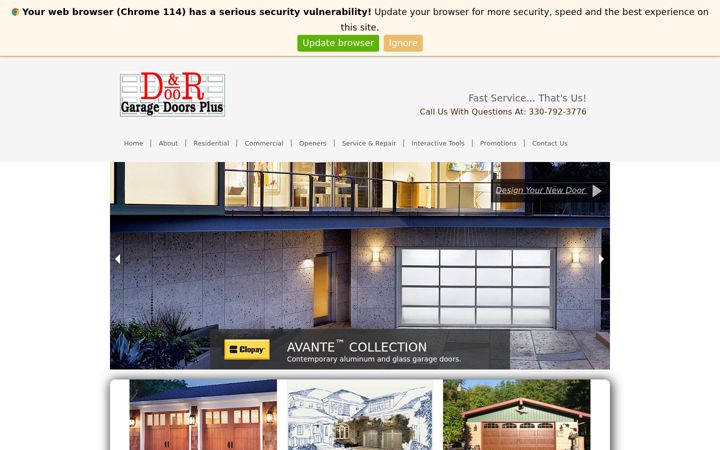 Screenshot of dnrdoor.com
