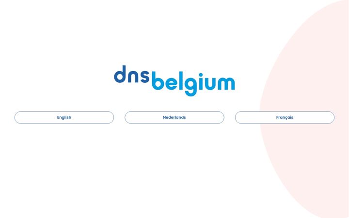 Screenshot of dnsbelgium.be