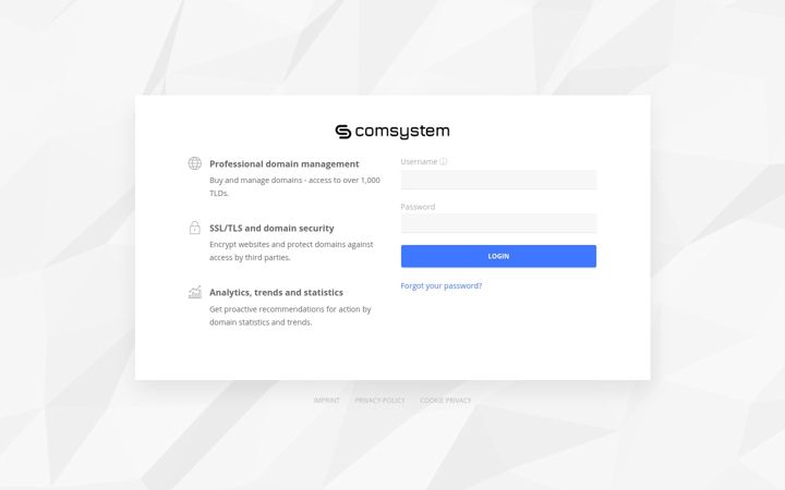Screenshot of dnscontrol.eu