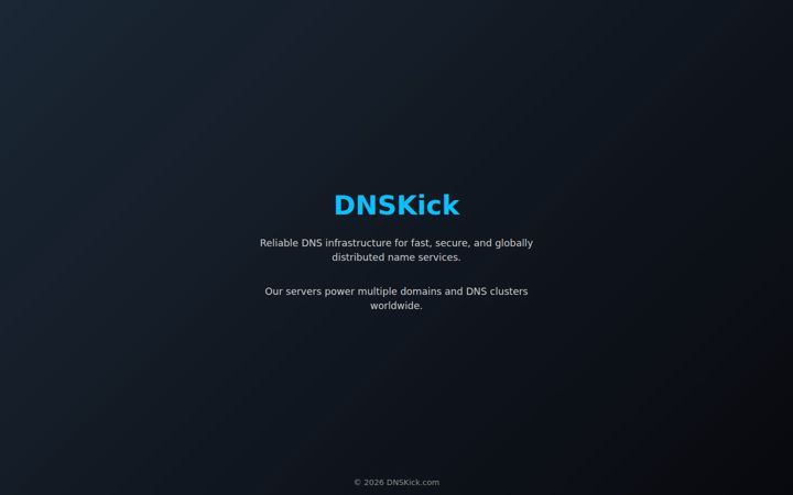 Ekrano kopija dnskick.org