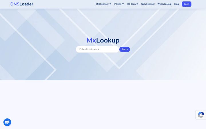 Screenshot of dnsloader.com