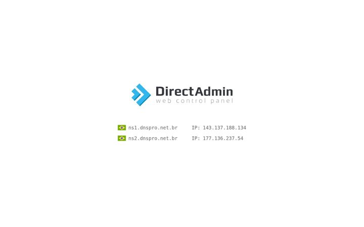 Screenshot of dnspro.net.br