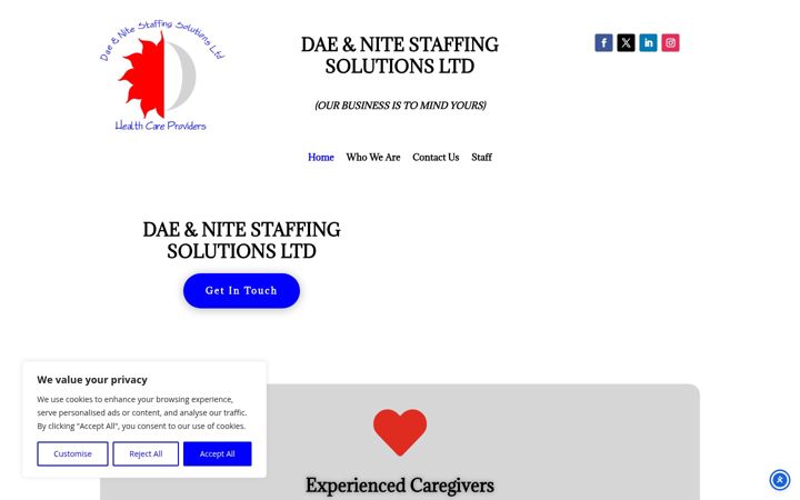 Screenshot ta' dnss.org.uk