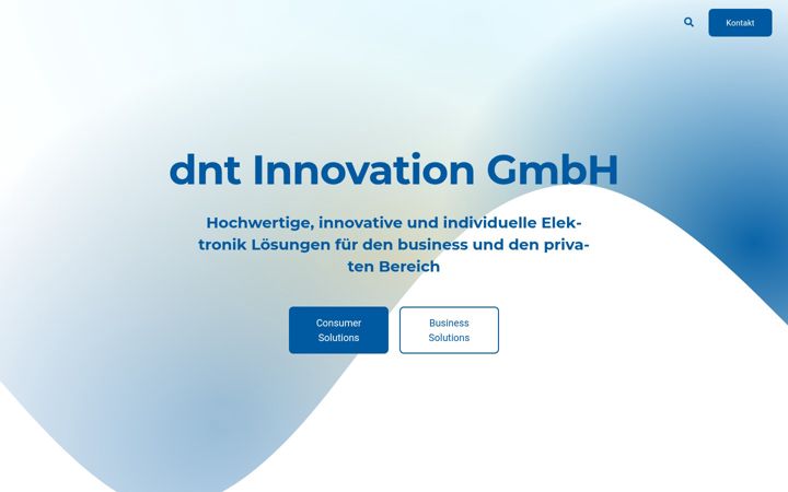 Screenshot of dnt.de
