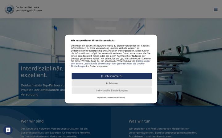 Screenshot of dnvs.de