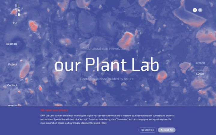 Screenshot of dnwlab.com