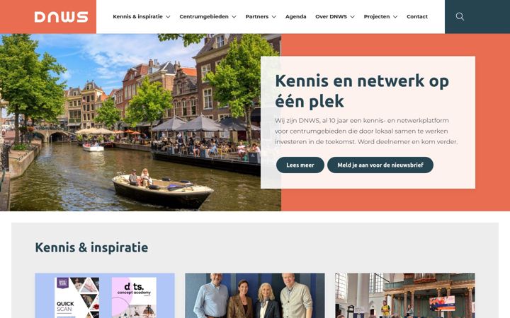 Screenshot of dnws.nl