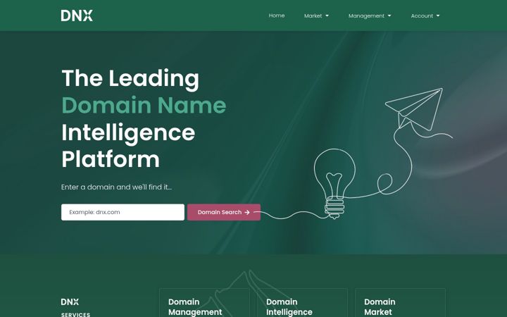 Screenshot di dnx.com