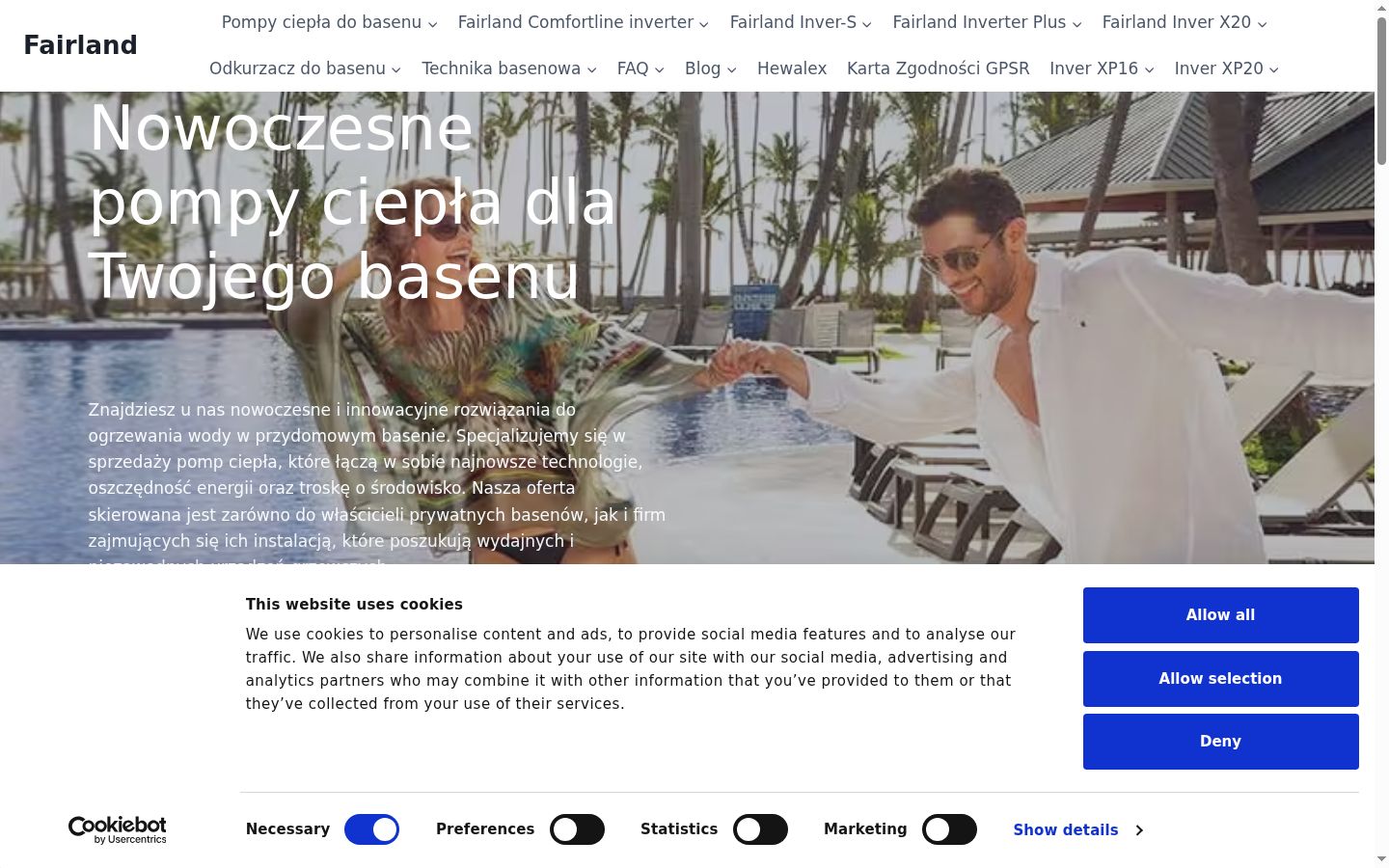 Screenshot tal-banner tal-kunsens muri qabel kwalunkwe interazzjoni