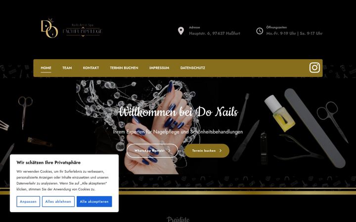 Screenshot of do-nails.de