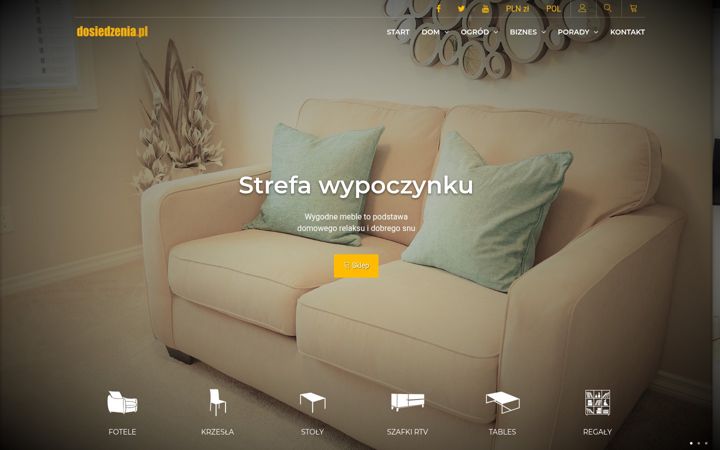 Posnetek zaslona do-siedzenia.pl