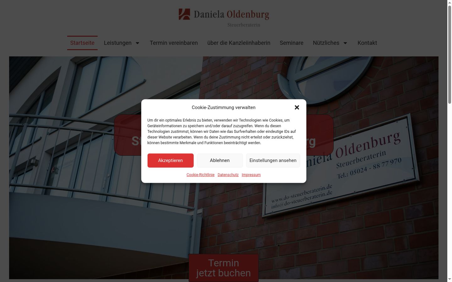 Ekraanipilt nõusolekubännerist, mida näidati enne mis tahes suhtlust