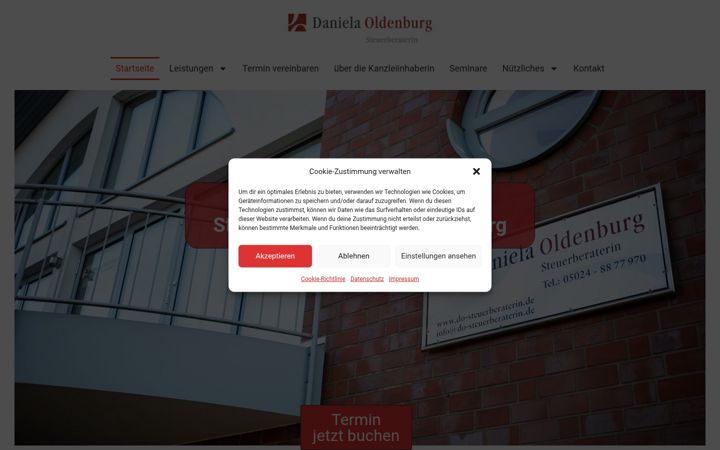 Screenshot of do-steuerberaterin.de
