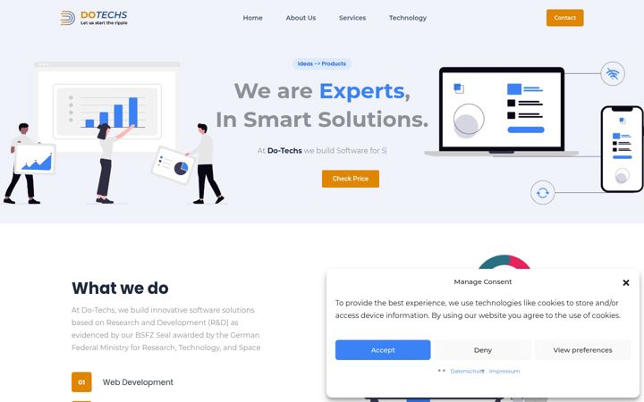 Screenshot of do-techs.com
