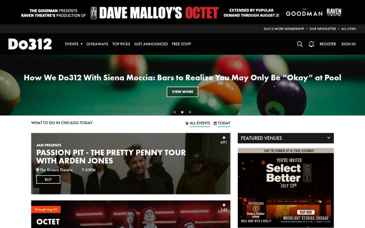 Screenshot of do312.com