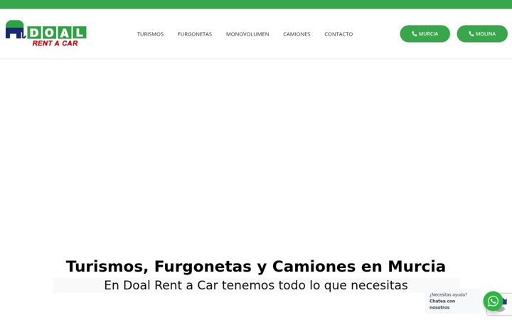 Screenshot of doalrentacar.com