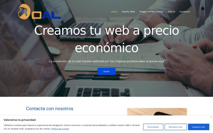 Screenshot of doalwebs.com