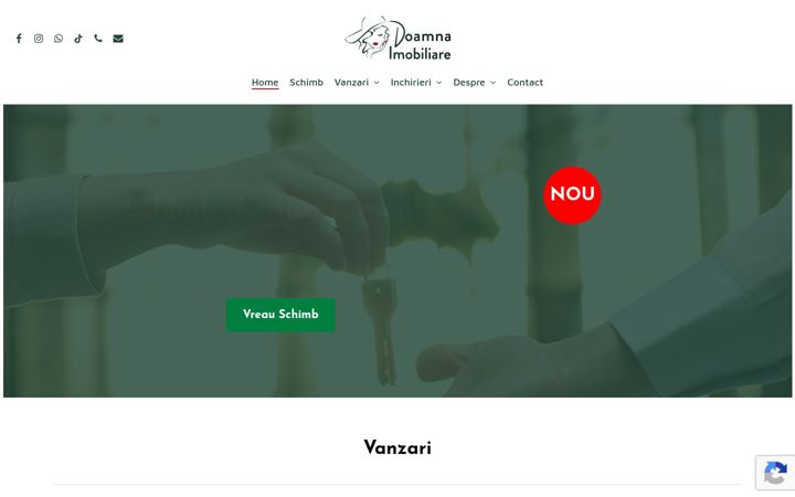 Screenshot of doamnaimobiliare.ro