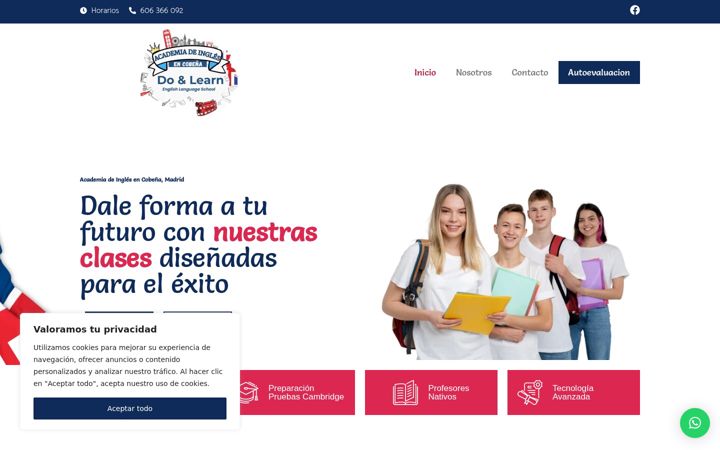 Screenshot of doandlearnacademy.com