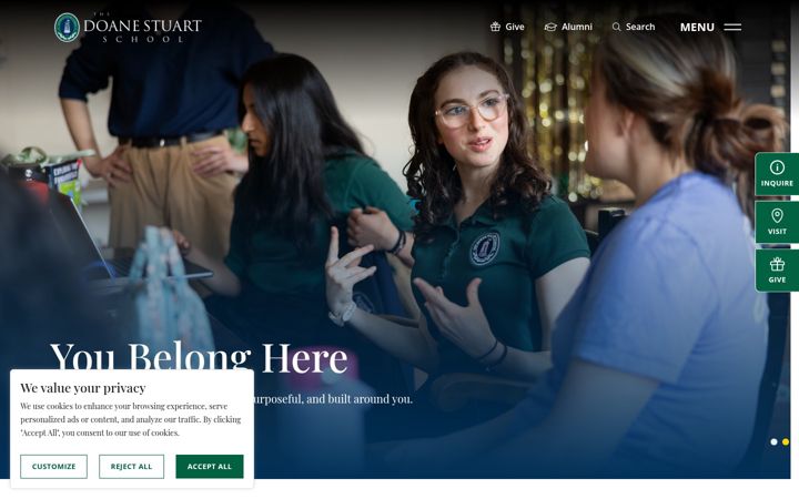 Ekrano kopija doanestuart.org