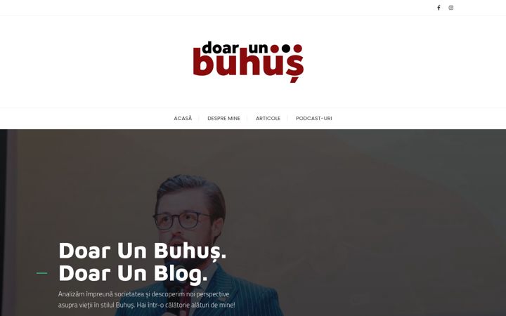 Screenshot of doarunbuhus.ro