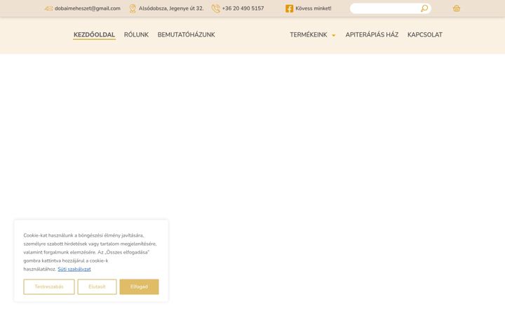 Screenshot of dobaimeheszet.hu