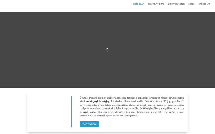 Screenshot of dobalegal.hu