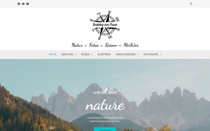 Screenshot of dobby-on-tour.de