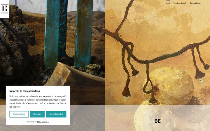 Screenshot of dobeart.com
