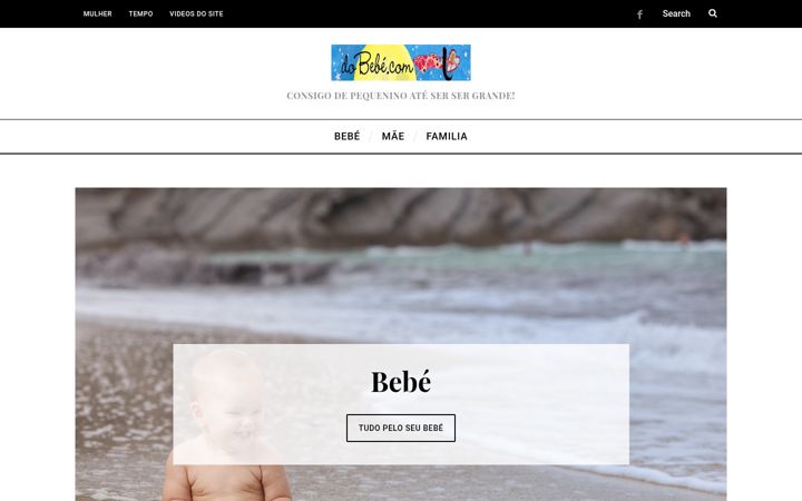 Screenshot of dobebe.pt
