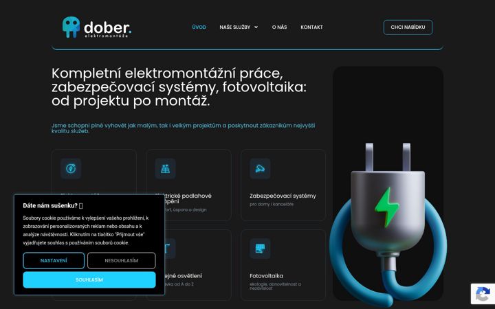 Snímek obrazovky dober.cz