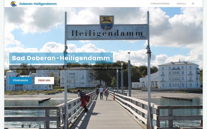 Captură de ecran a doberan-heiligendamm.de