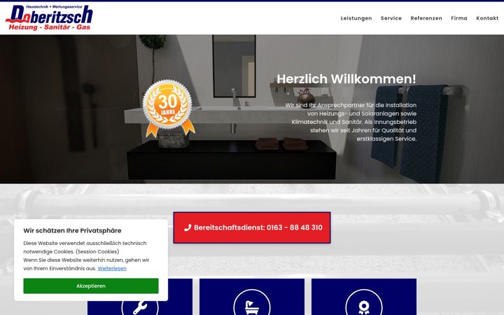 Screenshot di doberitzsch.net