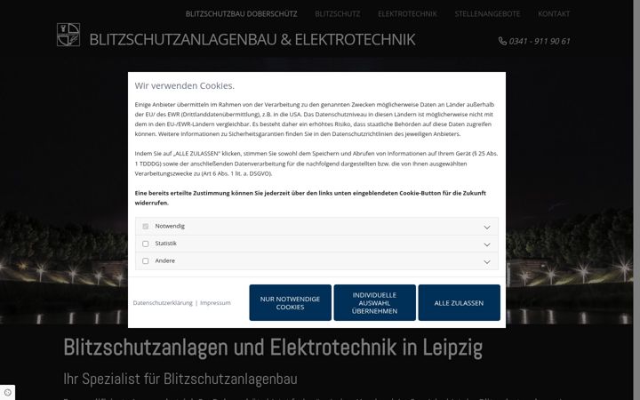 Screenshot of doberschuetz-leipzig.de