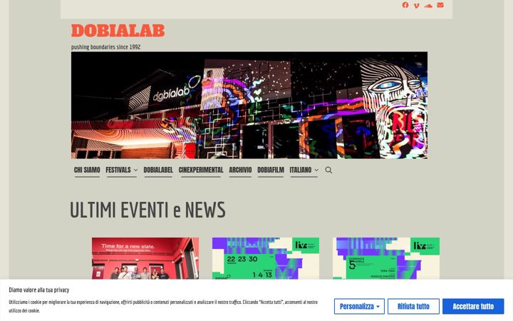 Screenshot di dobialab.net