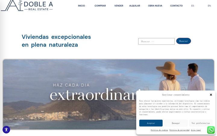 Screenshot of doblearealestate.com
