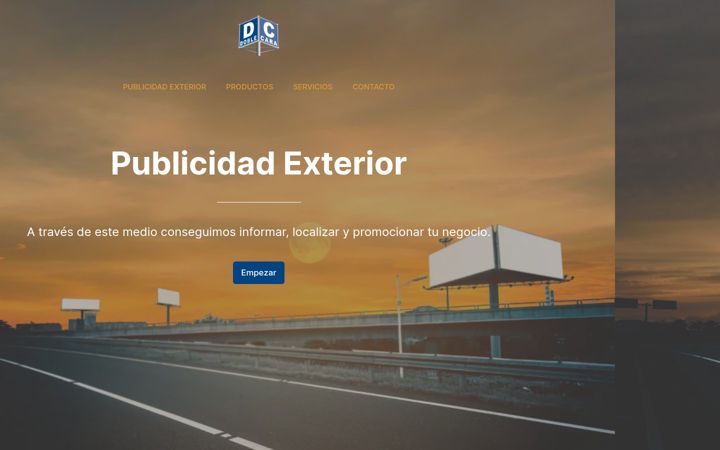 Screenshot of doblecara.es