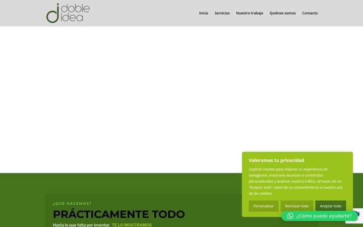 Screenshot of dobleidea.com
