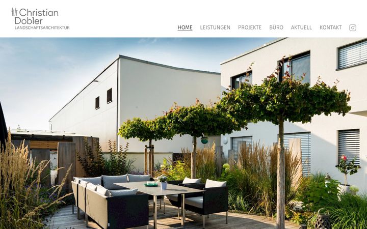Screenshot of dobler-gartendesign.de