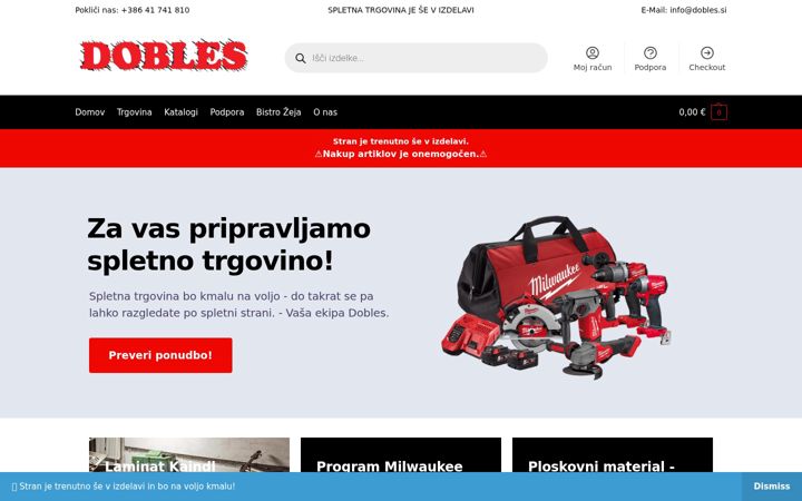 Screenshot von dobles.si