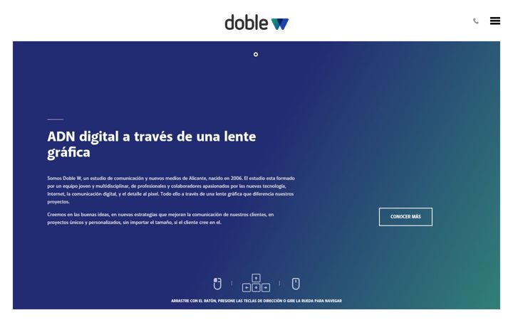 Screenshot of doblew.es