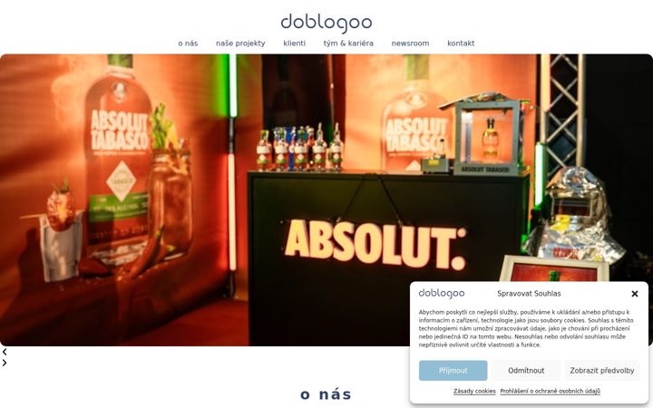 Snímek obrazovky doblogoo.cz
