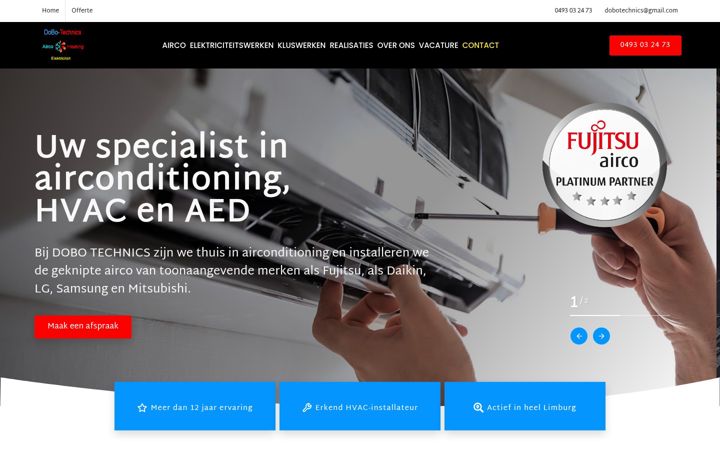 Screenshot of dobo-technics.be